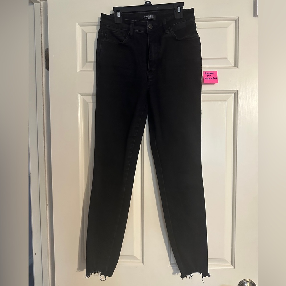 Women's Black Judy Blue Skinny Jeans Size 5/27